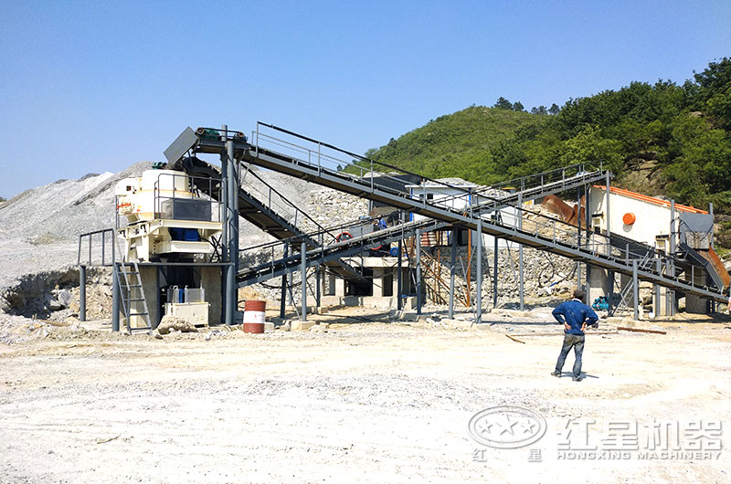 广州客户石粉机制砂生产线