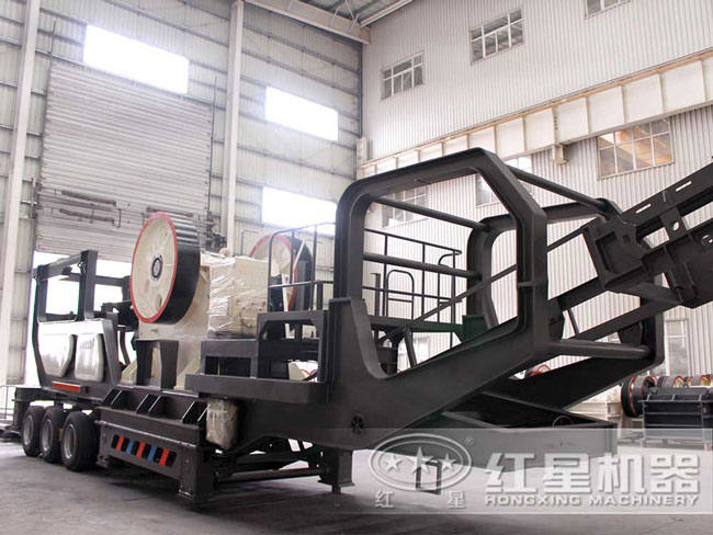 时产40吨车载流动打沙机，纵横于重庆城乡之间