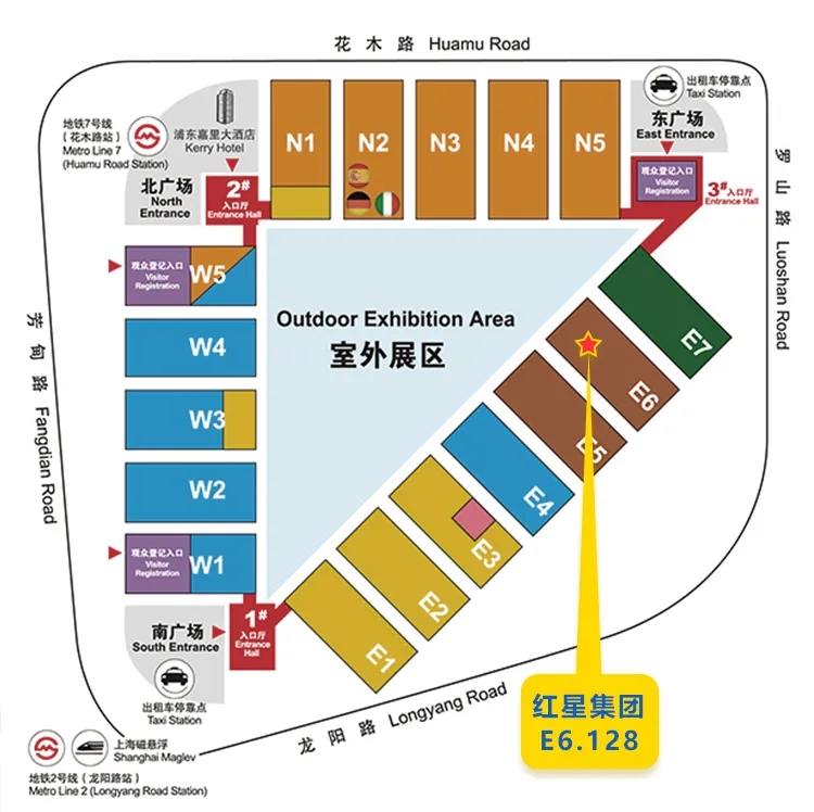 河南红星展会位置详细地图