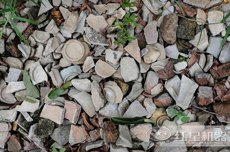 干垃圾-陶瓷碎片